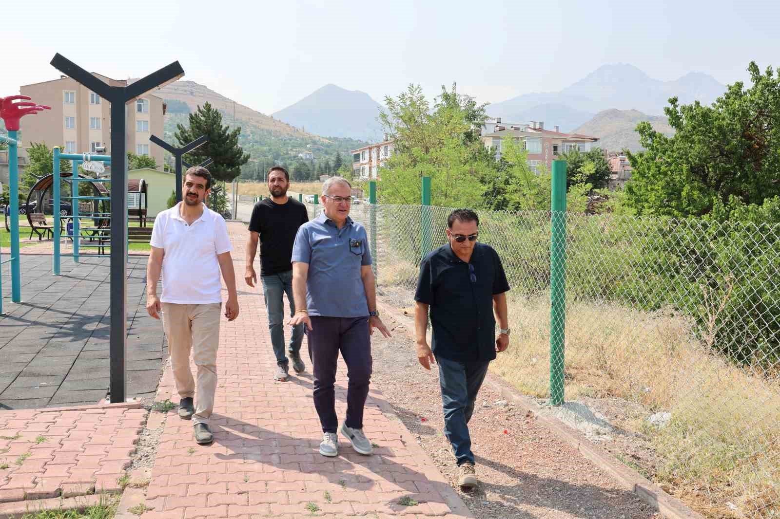 Başkan Özdoğan: "Hacılarımıza yeni parklar kazandırıyoruz"