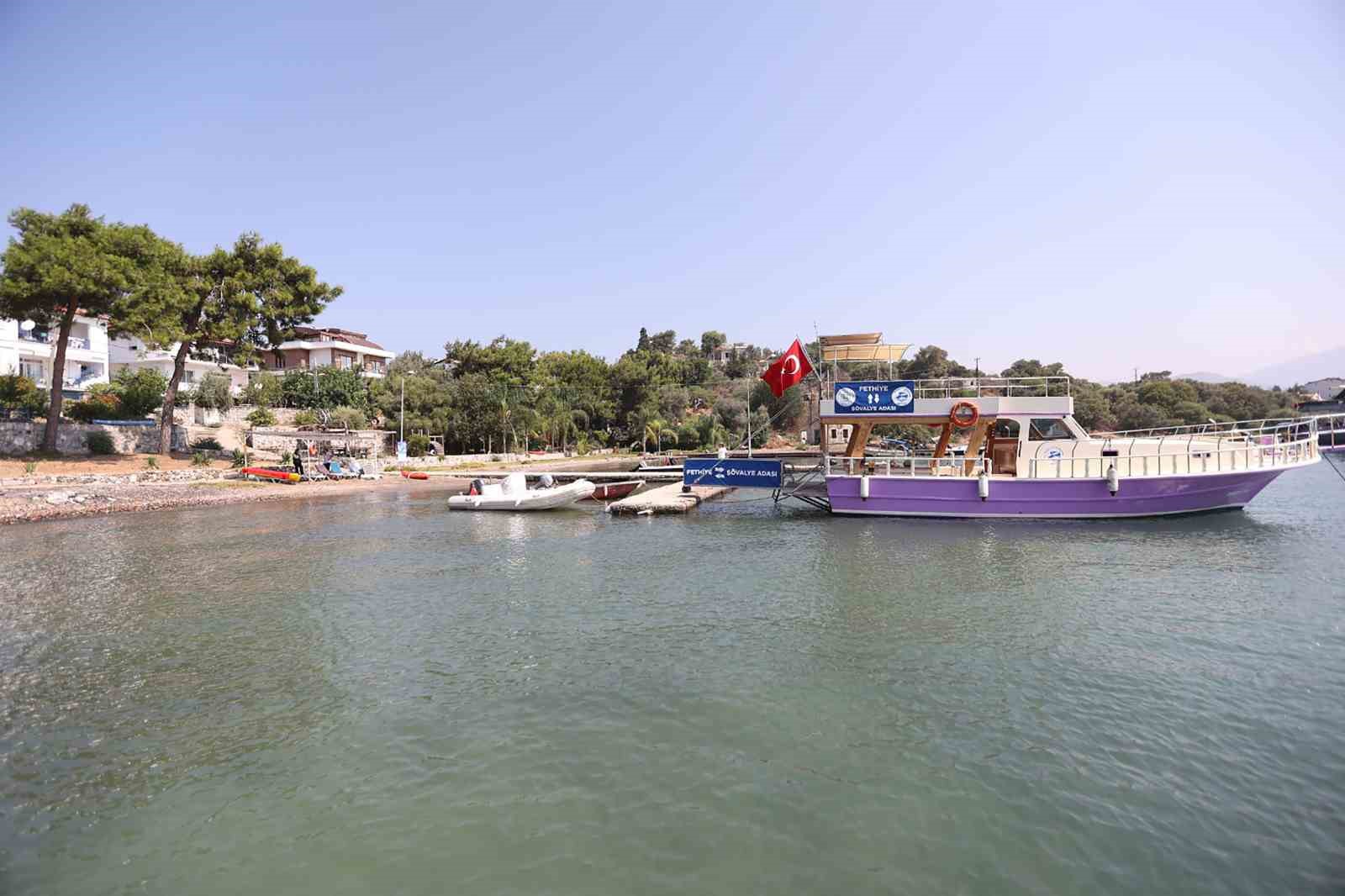 Fethiye-Ş&ouml;valye Adası yolcu motoru seferleri başladı
