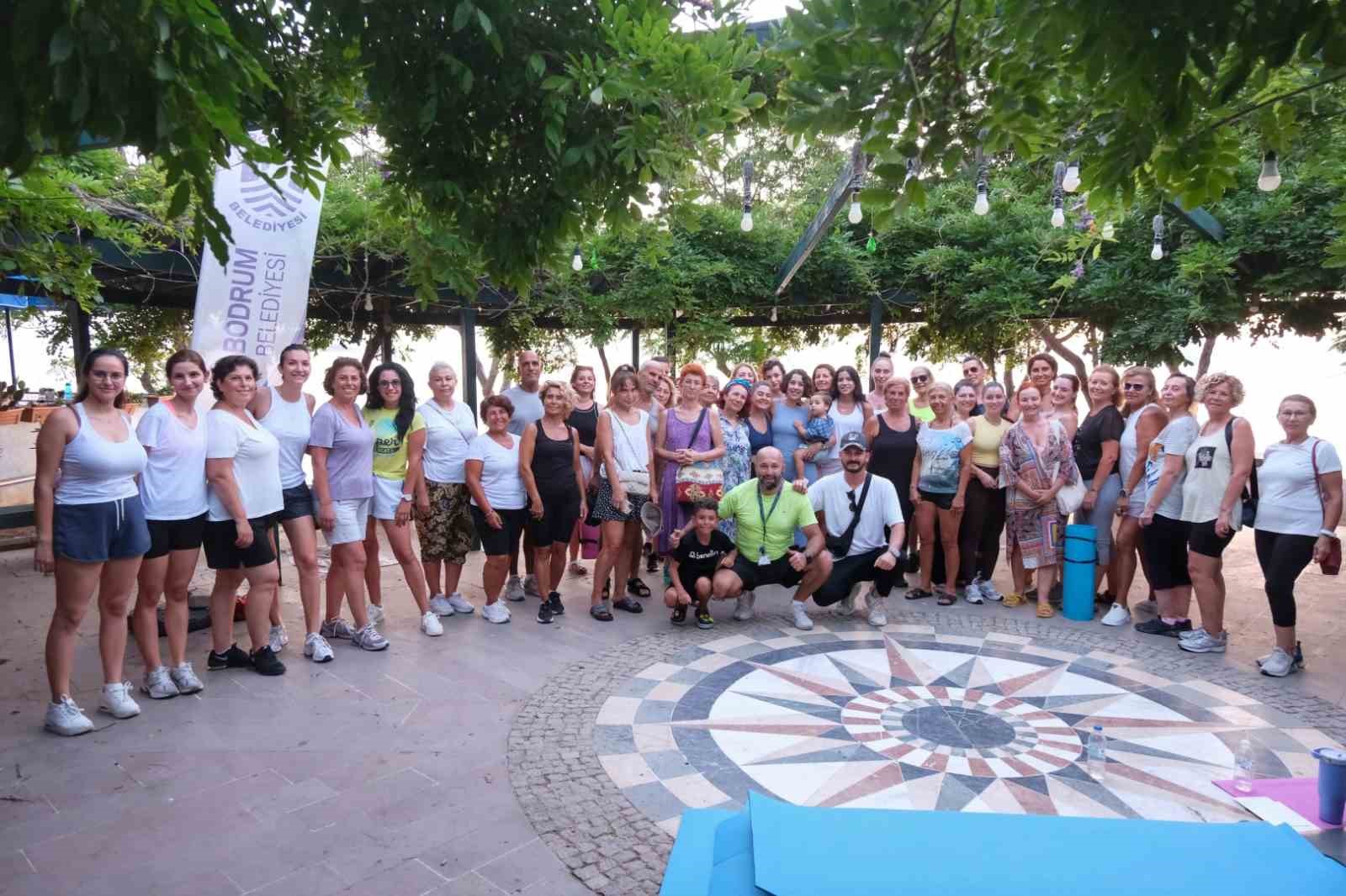 Bodrum’la Nefes Al etkinliği sürüyor