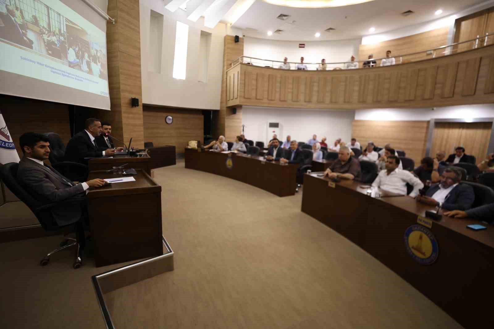 Şahinbey Belediyesi Ağustos ayı meclis toplantısı yapıldı
