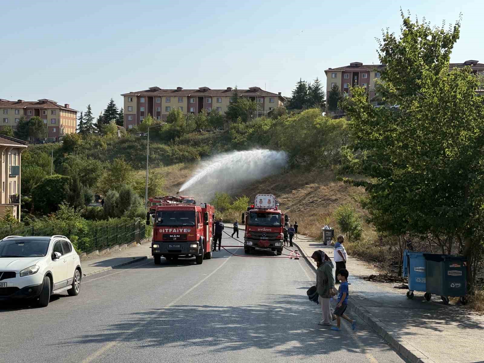 Faciayı itfaiye &ouml;nledi
