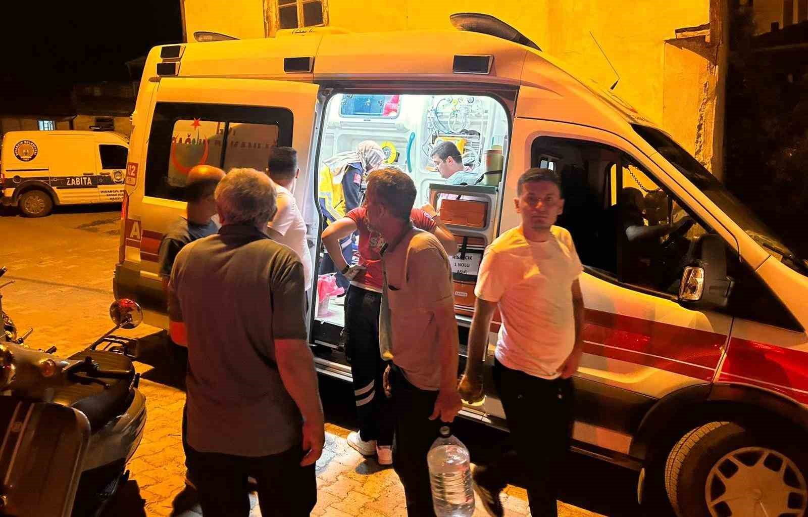 Hisarcık’ta evin mutfağında çıkan yangın büyümeden söndürüldü