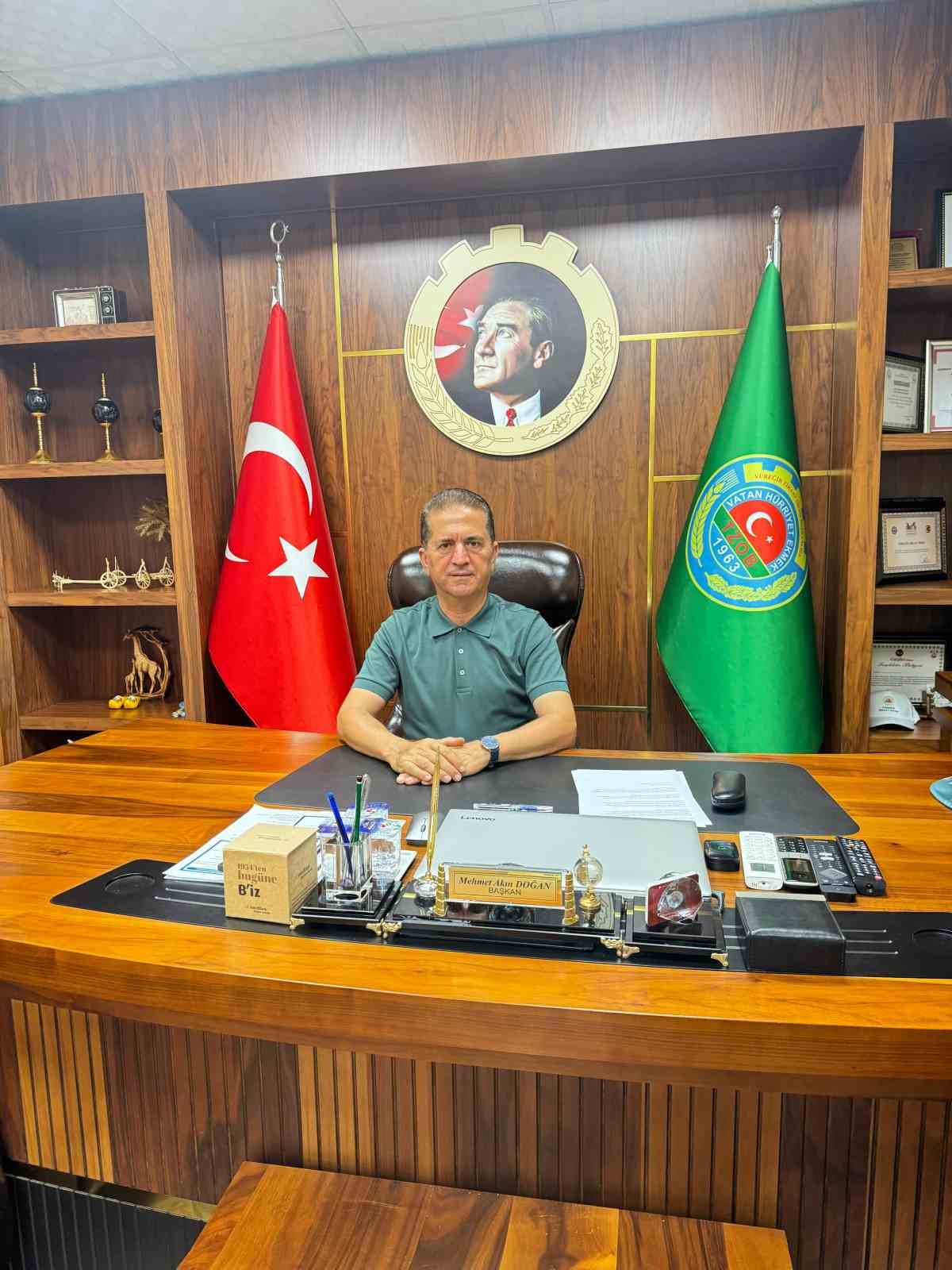 Yüreğir Ziraat Odası Başkanı Doğan, araç muayeneleri sırasında çiftçiye kolaylık istedi