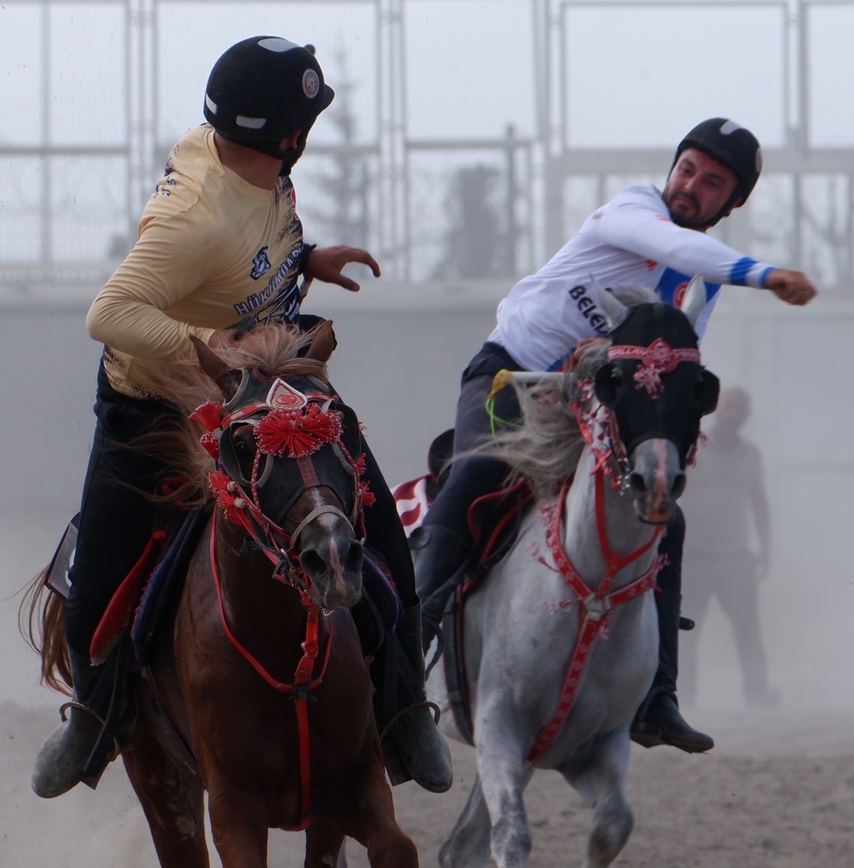 Erzurum&rsquo;da bitmeyen cirit heyecanı
