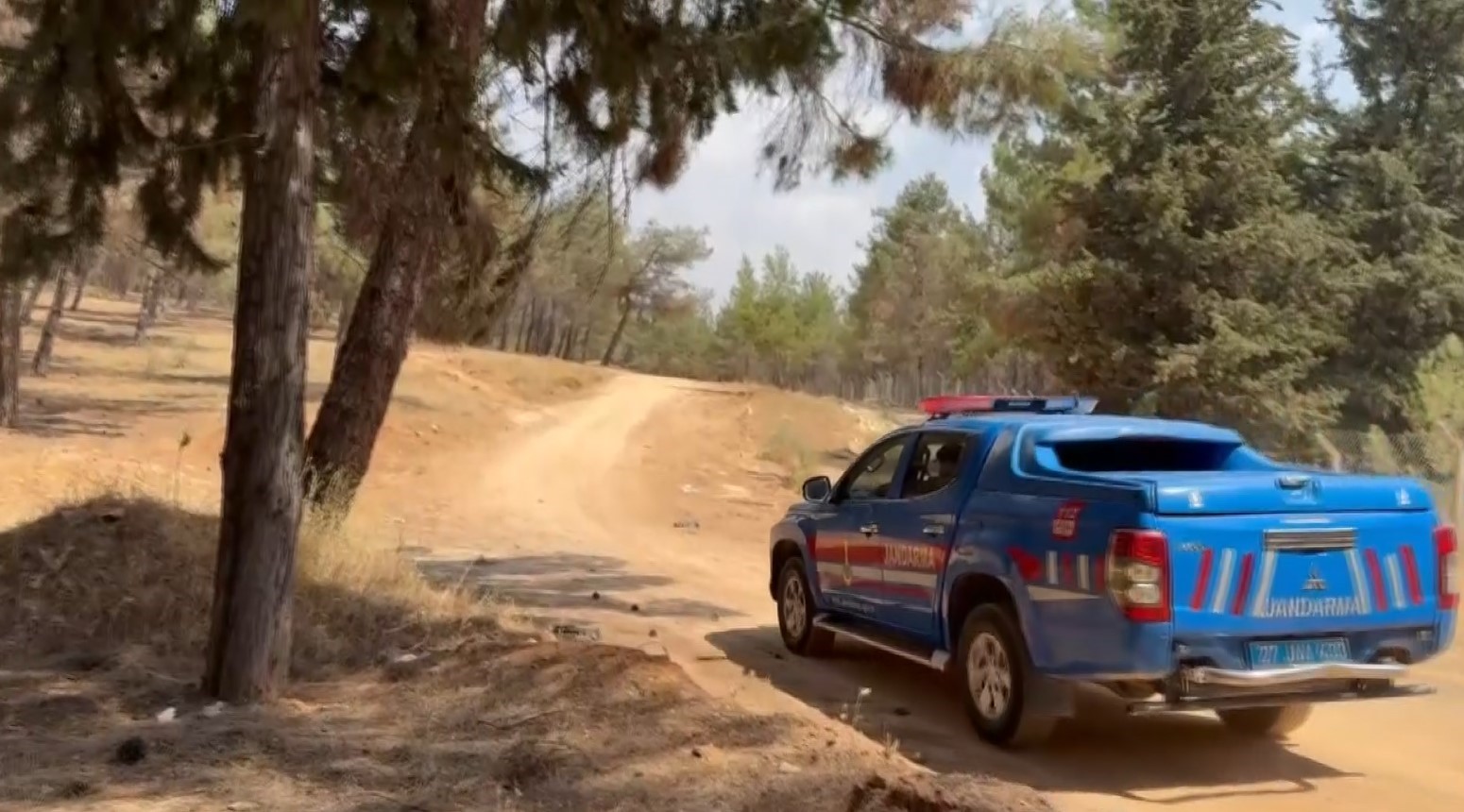 Gaziantep&rsquo;te jandarmadan orman yangınlarına karşı sıkı denetim
