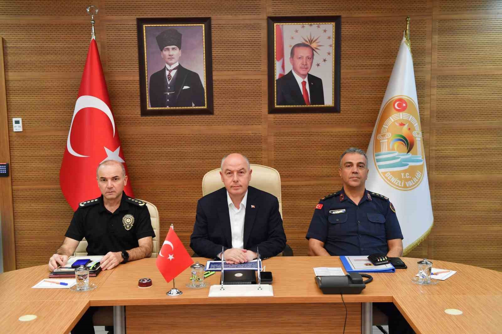 Denizli’nin 2025 Temmuz ayı asayiş verileri açıklandı