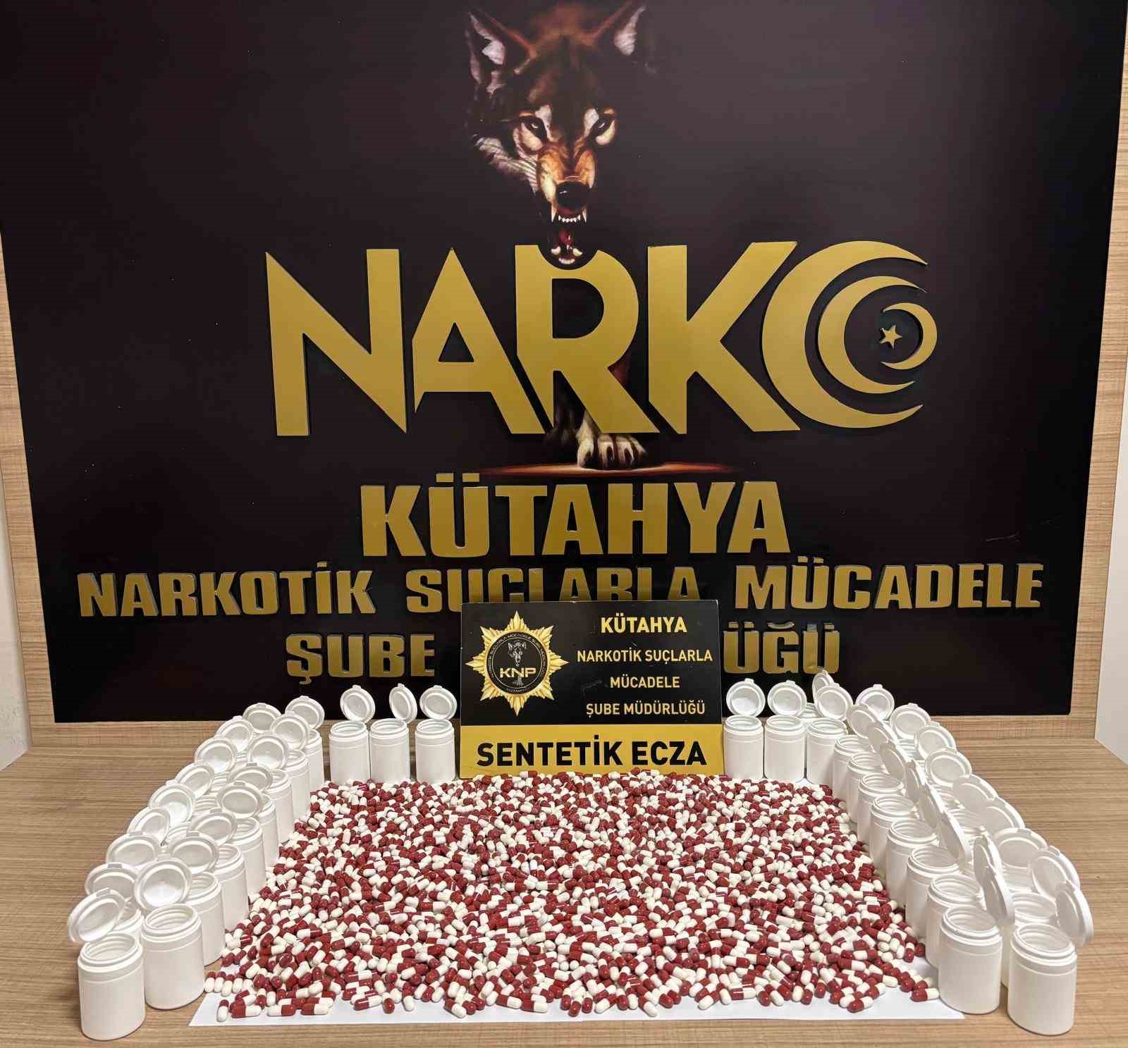 Kütahya’da uyuşturucu operasyonu: 5 kişi tutuklandı