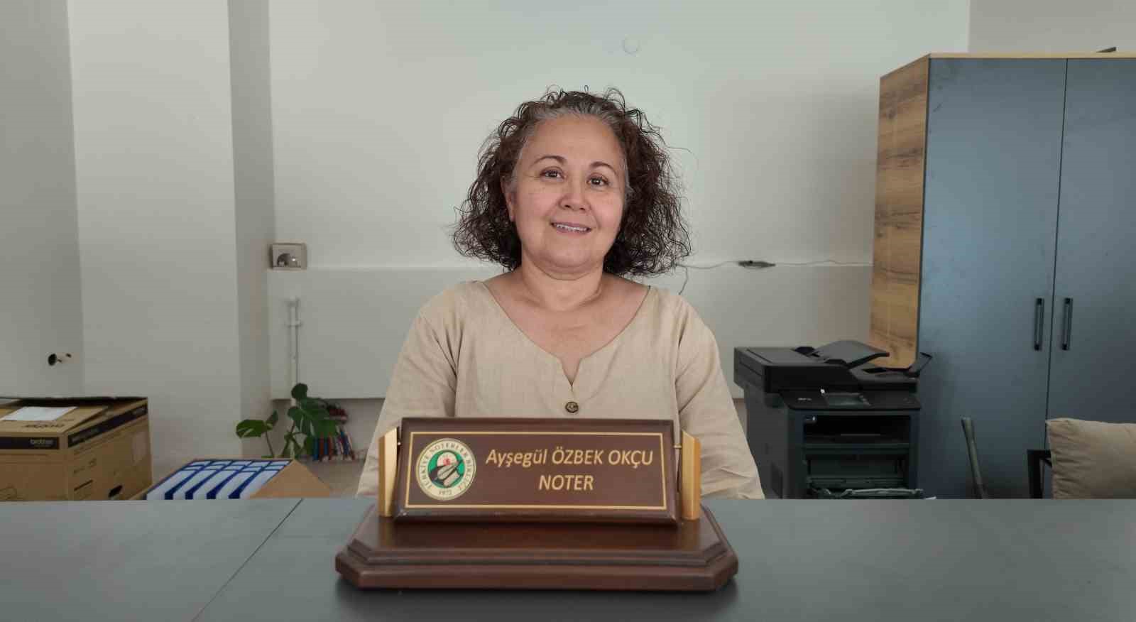 Gediz’de 2’inci noter hizmet vermeye başladı