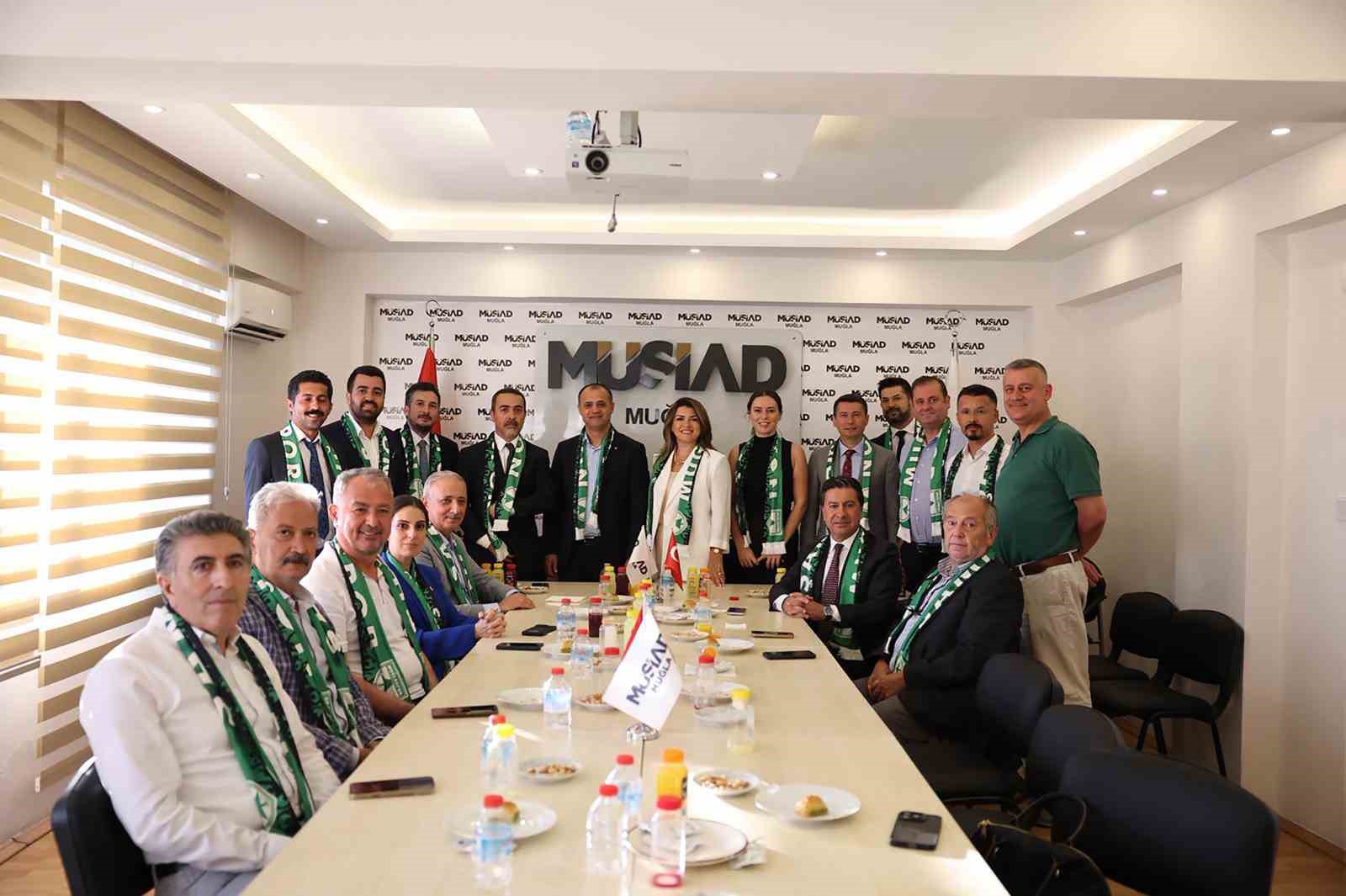 Muğlaspor’dan Muğla MÜSİAD’a ziyaret