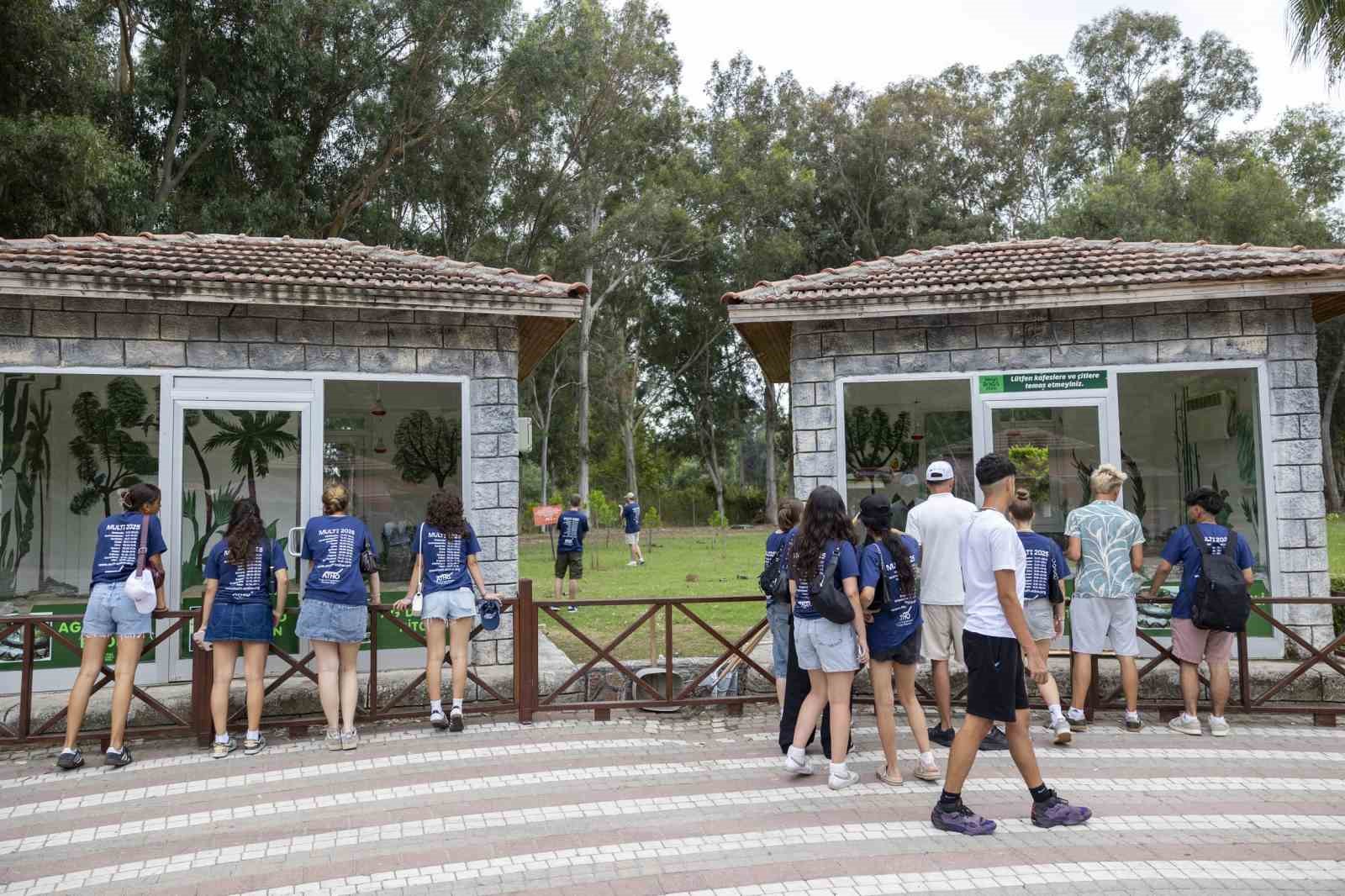 Almanya’dan gelen öğrenciler Mersin’de kültürlerarası köprü kurdu