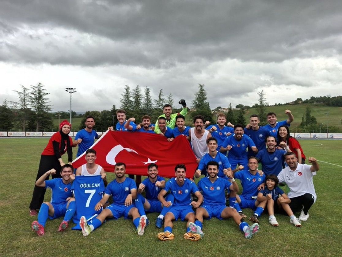 Ege Üniversitesi Futbol Takımı Avrupa’nın en iyi 4 takımı arasında yer aldı