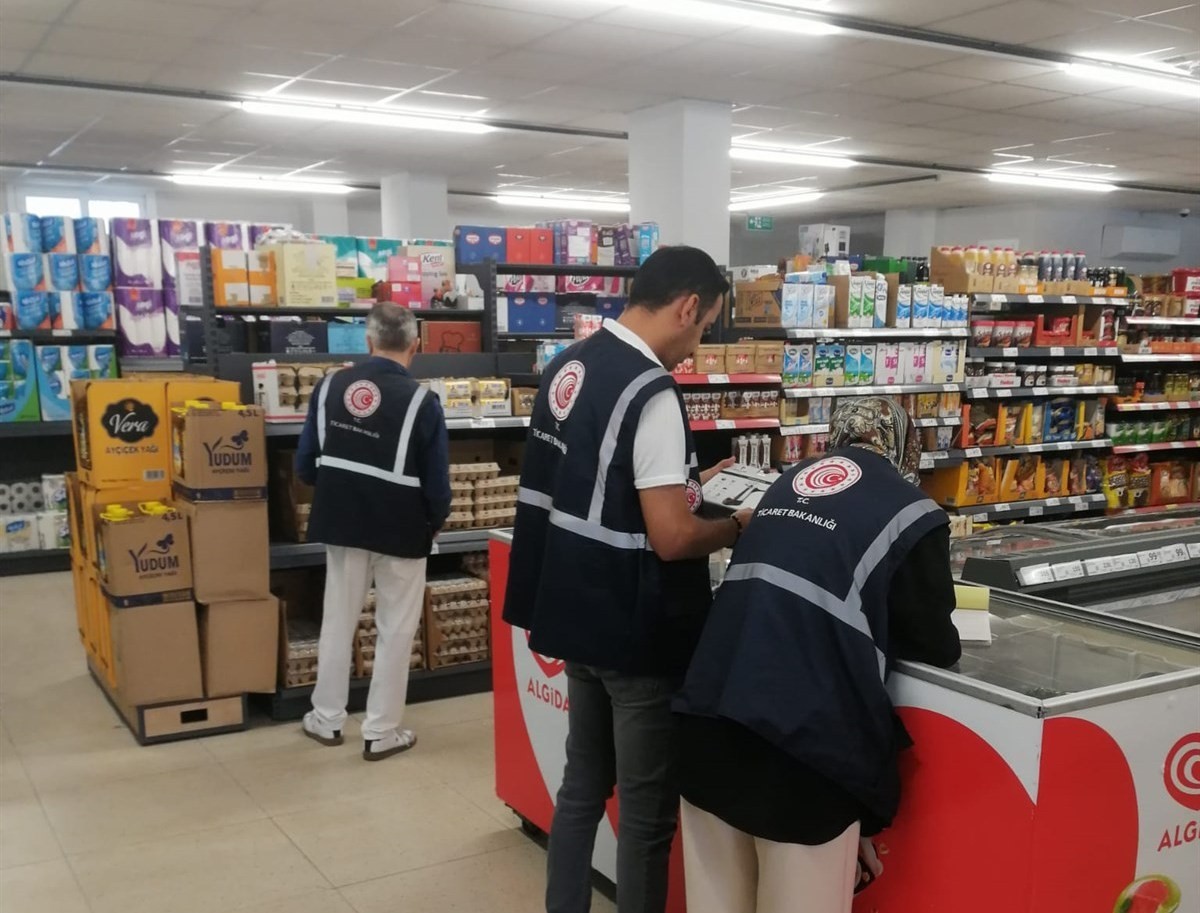 Mersin’de Ticaret İl Müdürlüğünün ürün denetimleri sürüyor
