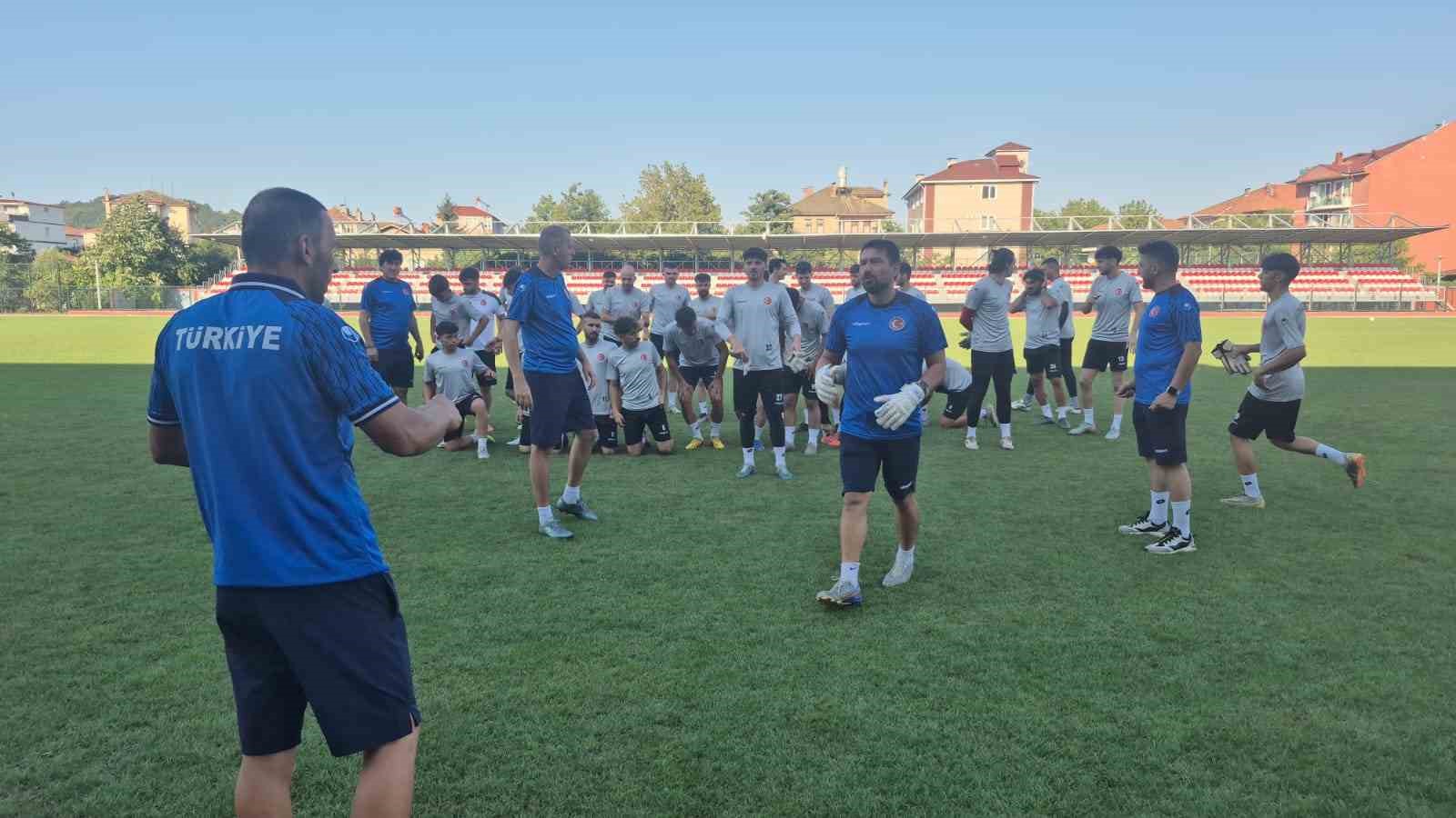 İşitme Engelliler Erkek Futbol Milli Takımı olimpiyatlara iddialı hazırlanıyor