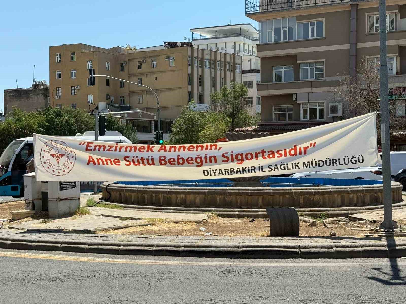 Diyarbakrda Dnya Emzirme Haftas kutland
