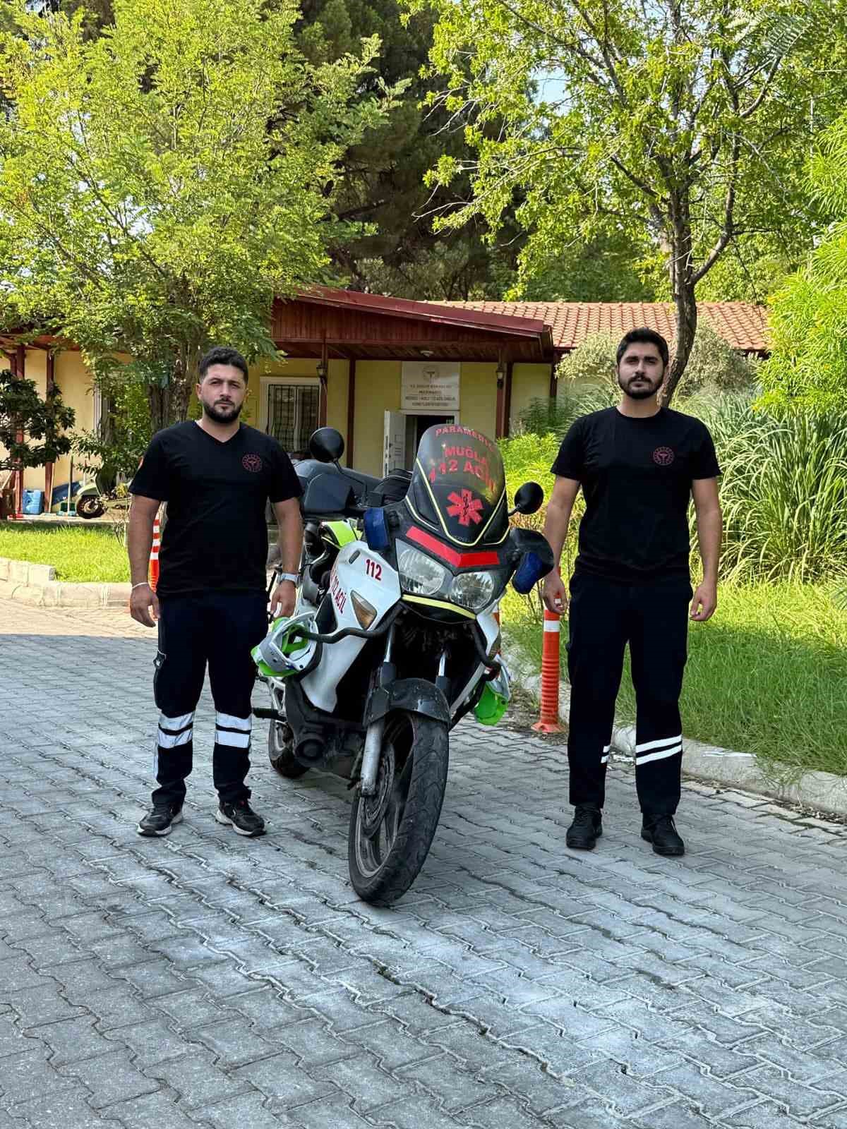 Bodrum ve Marmaris’te 112 motorize ekipleri görevlendirildi