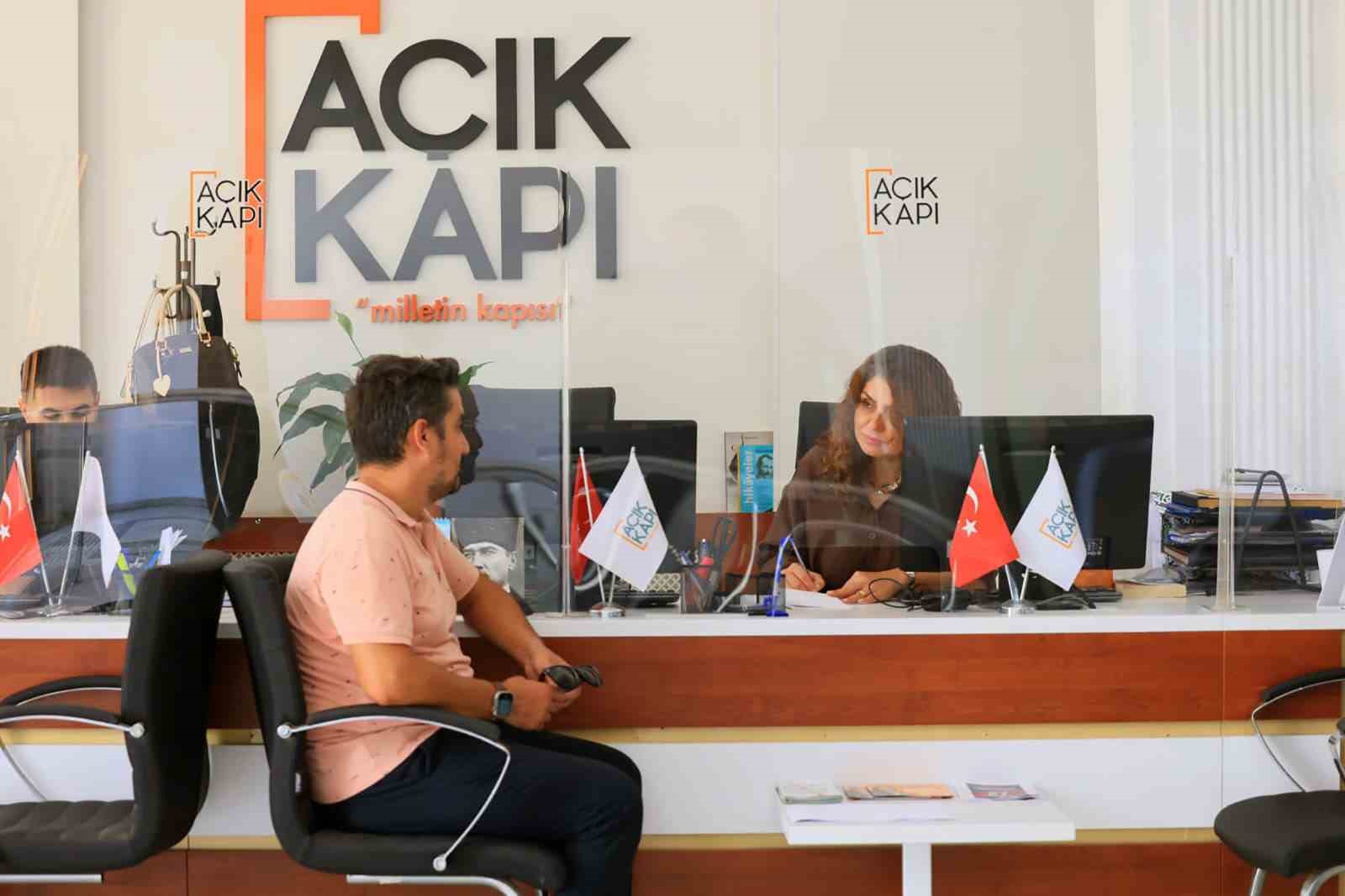 A&ccedil;ık Kapı&rsquo;ya 52 bin başvuru yapıldı
