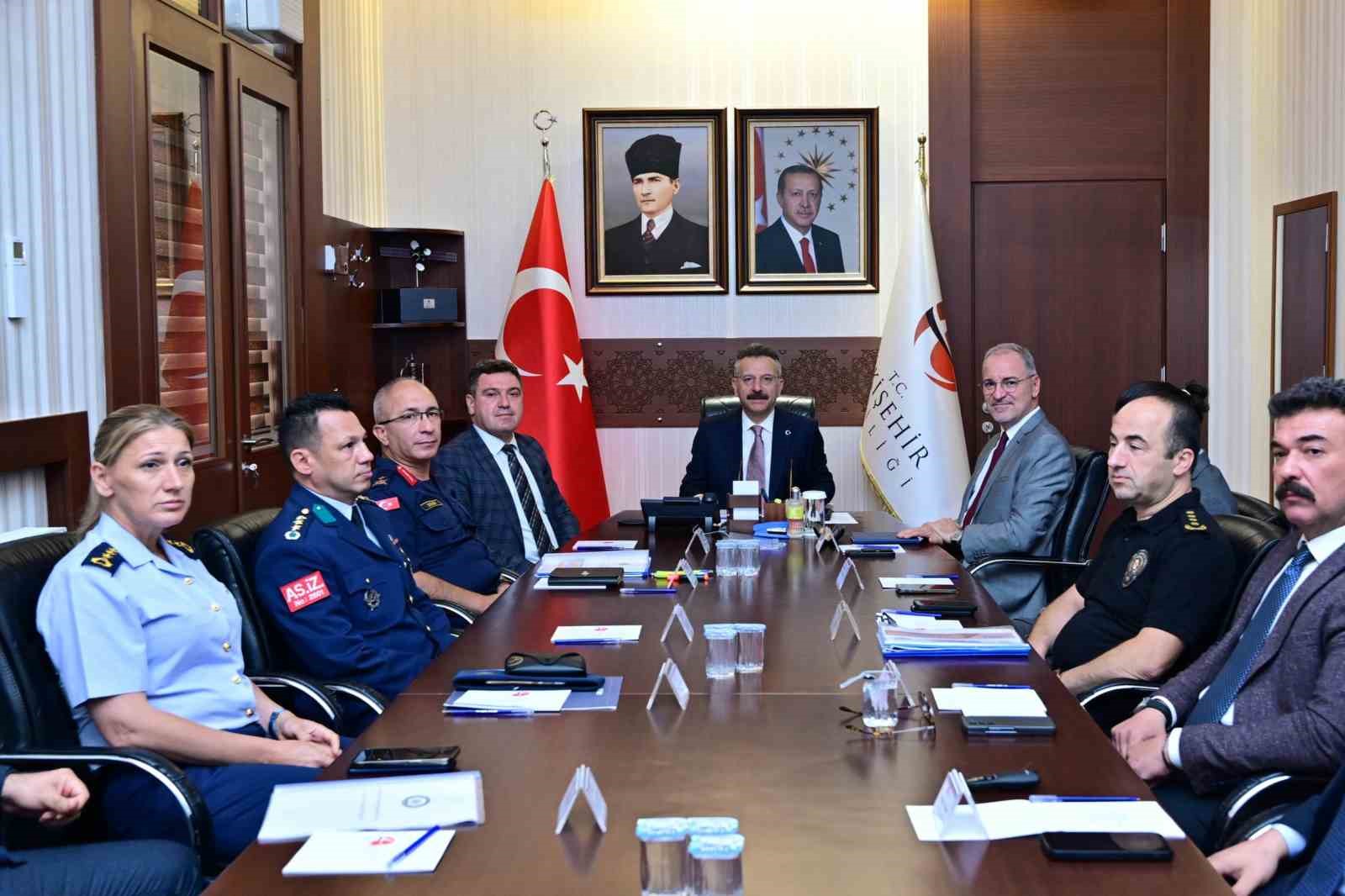 İl Güvenlik ve Asayiş Koordinasyon Toplantısı yapıldı