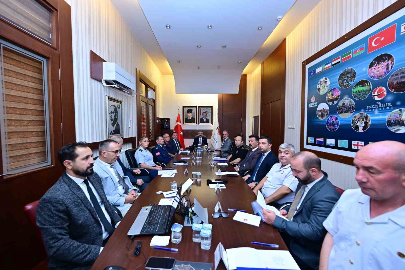 İl G&uuml;venlik ve Asayiş Koordinasyon Toplantısı yapıldı
