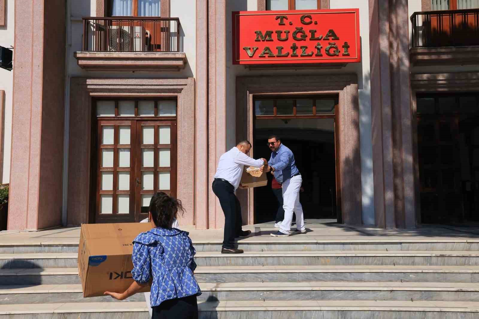 Muğla Valiliği&rsquo;nde yangın ve tahliye tatbikatı
