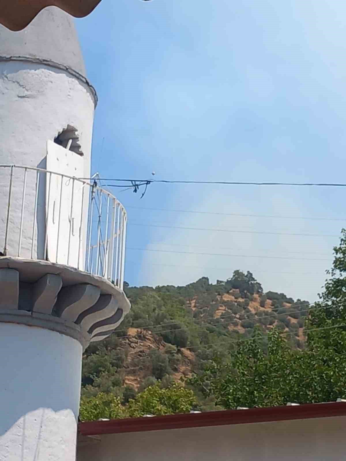 Aydın&rsquo;da zirai alandaki yangını s&ouml;nd&uuml;rme &ccedil;alışmaları devam ediyor
