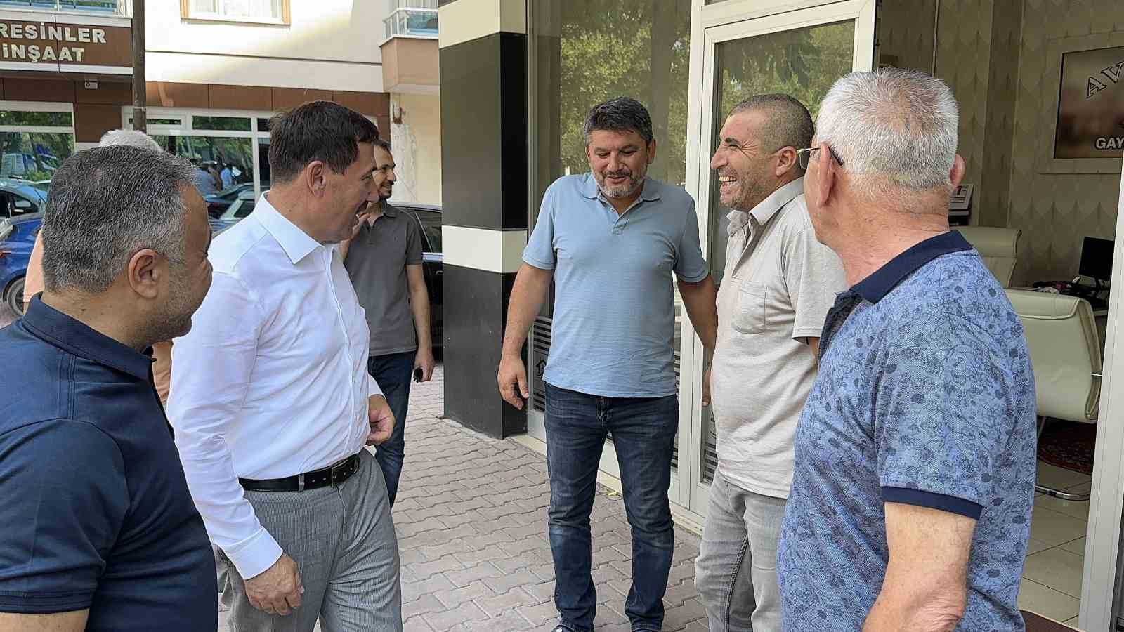 Başkan Hasan Kılca’dan esnaf ziyareti