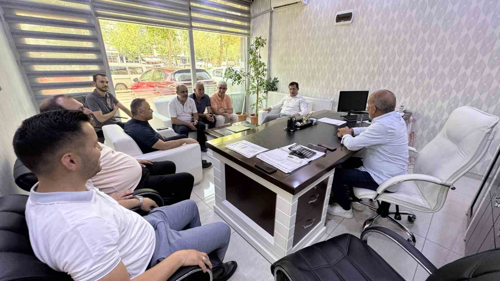 Başkan Hasan Kılca&rsquo;dan esnaf ziyareti
