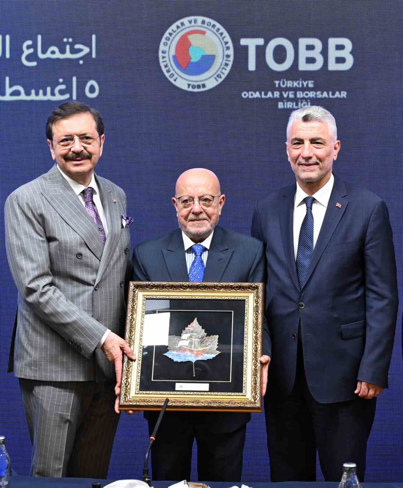 TOBB Başkanı Hisarcıklıoğlu: "T&uuml;rk firmaları Suriye&rsquo;de iş yapmak konusunda &ccedil;ok hevesliler"
