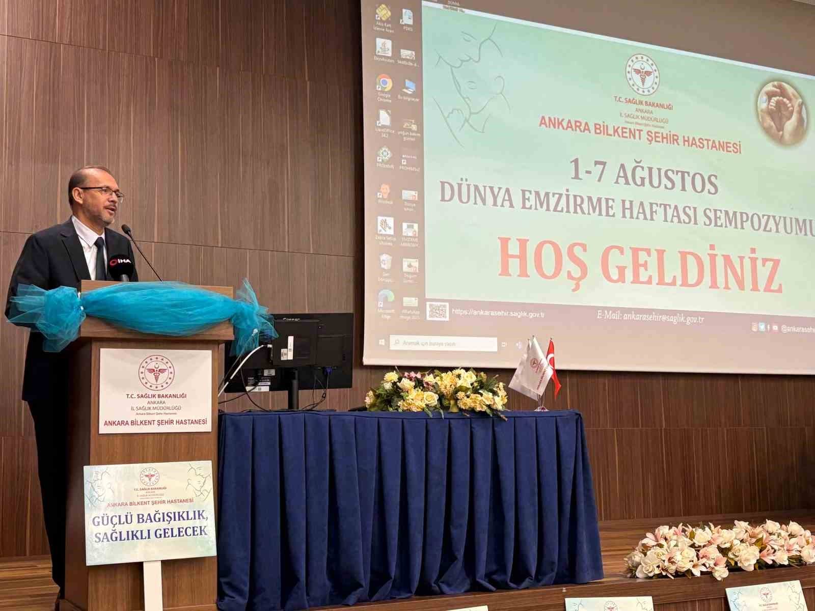 Dünya Emzirme Haftası sempozyumu Ankara’da gerçekleştirildi