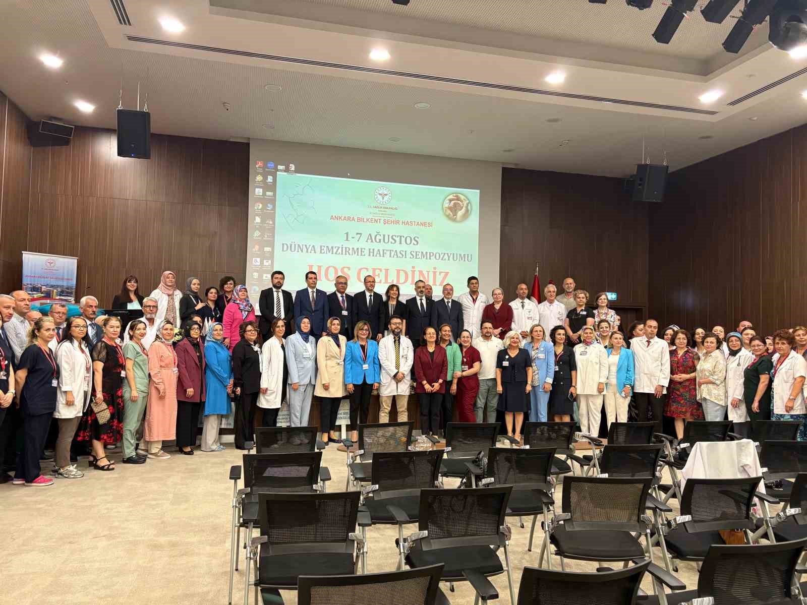 Dünya Emzirme Haftası sempozyumu Ankara’da gerçekleştirildi
