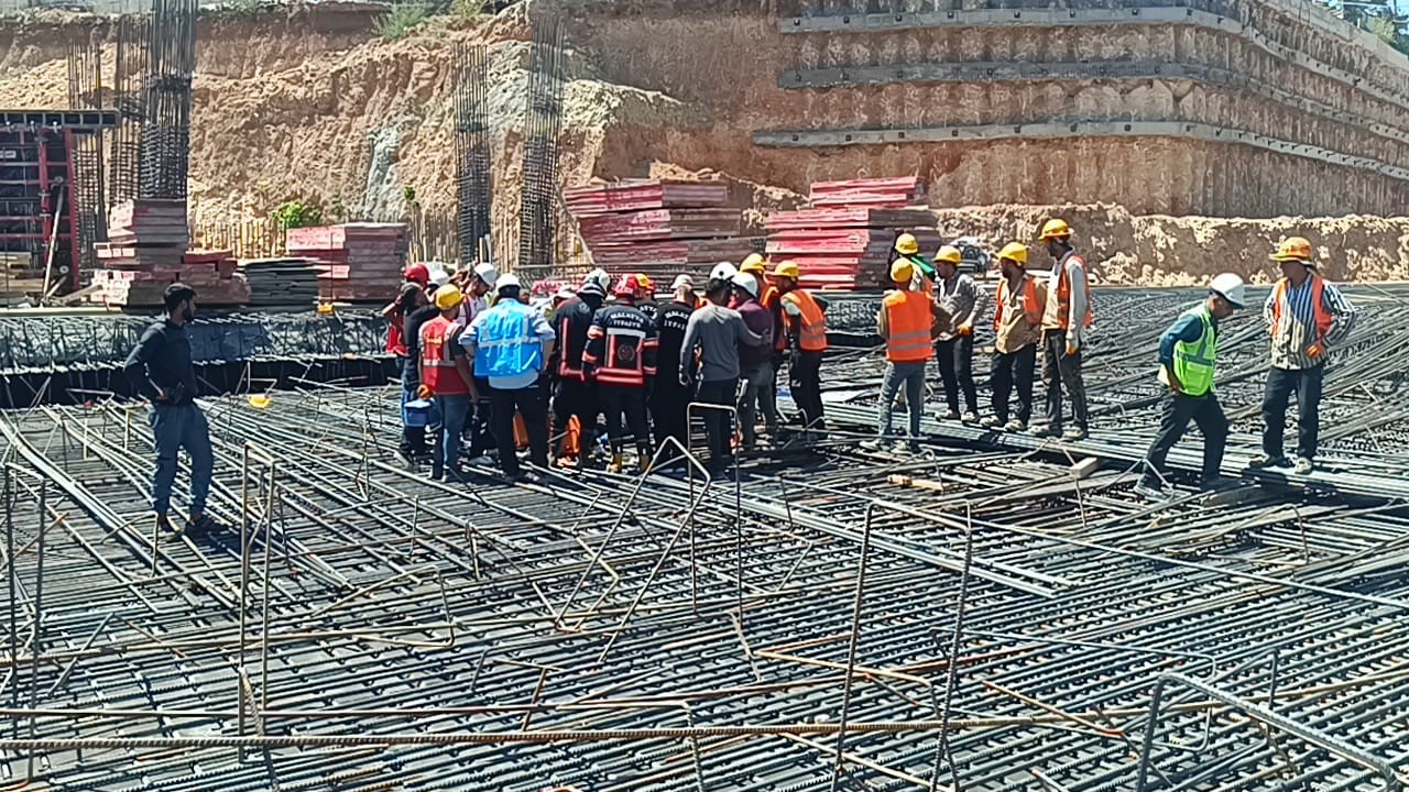 Malatya’da inşaatta iş kazası: 1 işçi yaralandı