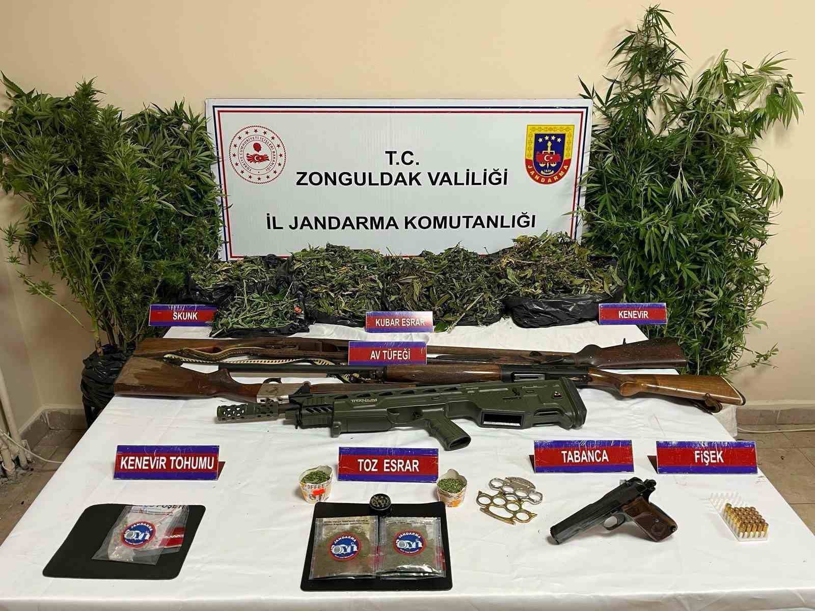 Zonguldak’ta uyuşturucu operasyonu, 1 kişi tutuklandı