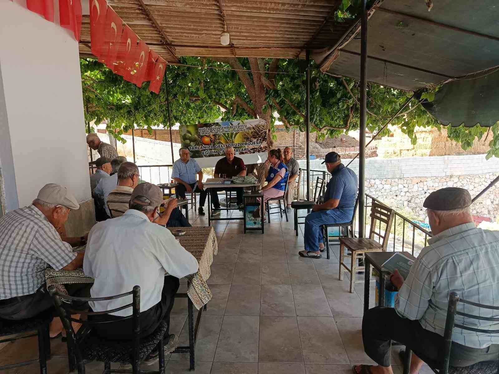 B&uuml;y&uuml;kşehir &lsquo;Tarlanıza Geliyoruz&rsquo; projesiyle Milaslı &uuml;reticilerin yanında
