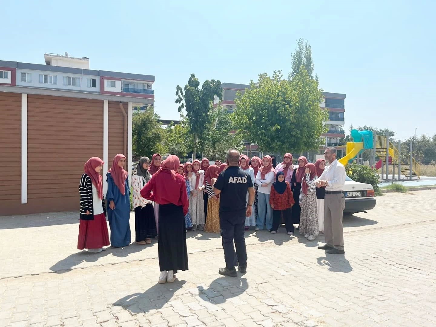 Aydın’da öğrenciler afetlere karşı bilinçlendiriliyor