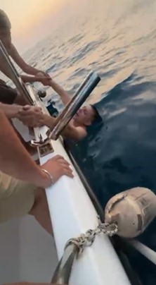 Boğulma tehlikesi geçirdiği sırada kurtardıkları Ukraynalı turisti alkollü sandılar