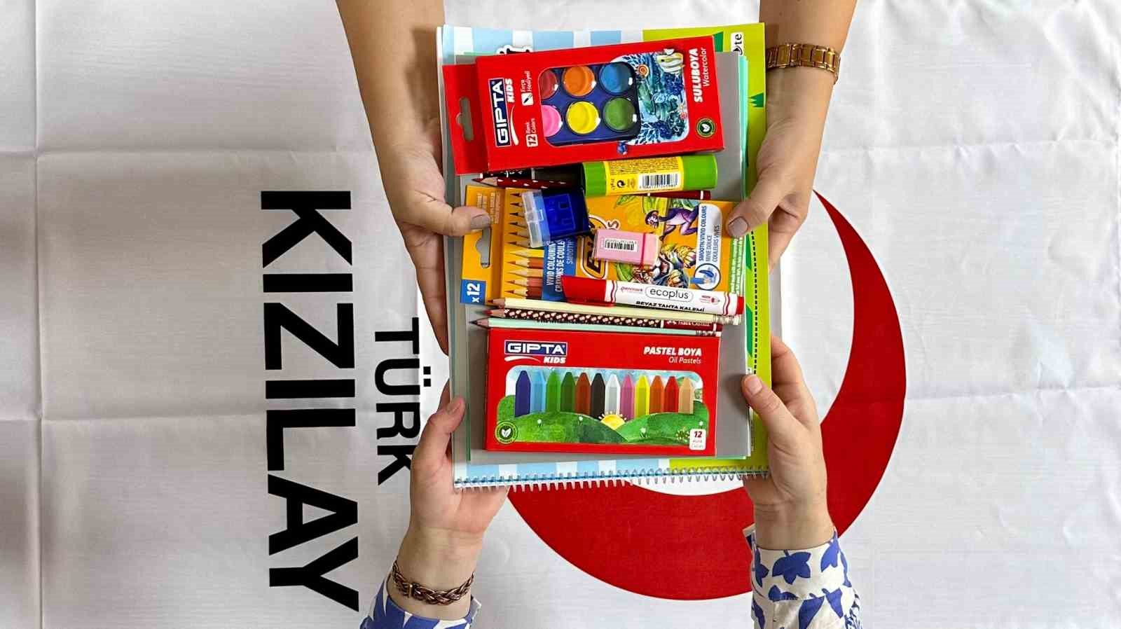 T&uuml;rk Kızılay Manisa İl Merkezi Başkanlığı&rsquo;ndan eğitime destek kampanyası
