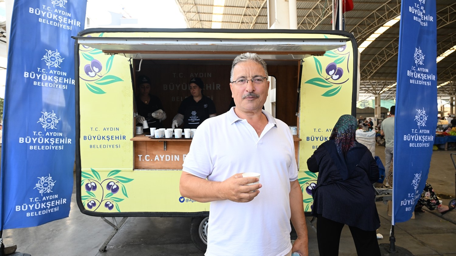 Başkan &Ccedil;er&ccedil;ioğlu&rsquo;ndan serinleten uygulama
