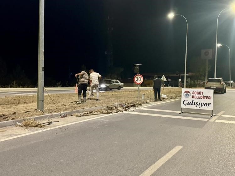 Söğüt’te temizlik ve düzenleme çalışmaları hız kesmiyor