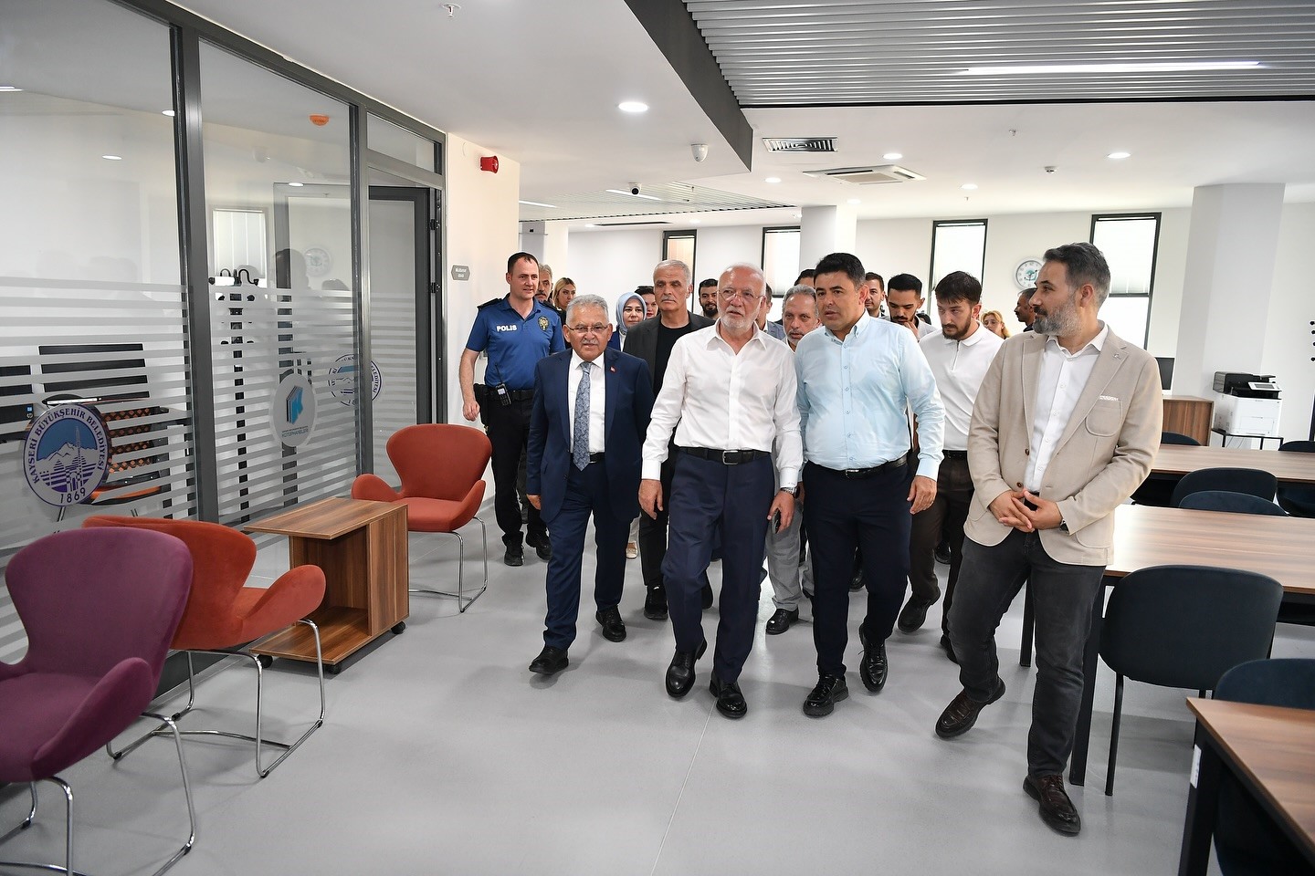 Büyükşehir’in 110 milyon TL’lik Talas Mevlana Sosyal Yaşam Merkezi tanıtıldı