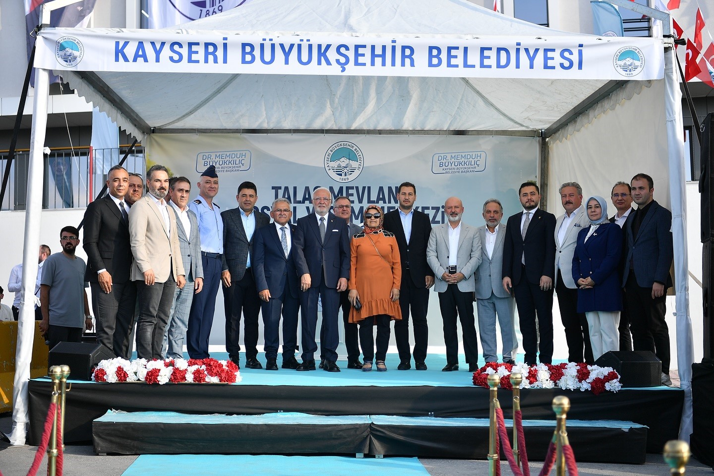Büyükşehir’in 110 milyon TL’lik Talas Mevlana Sosyal Yaşam Merkezi tanıtıldı