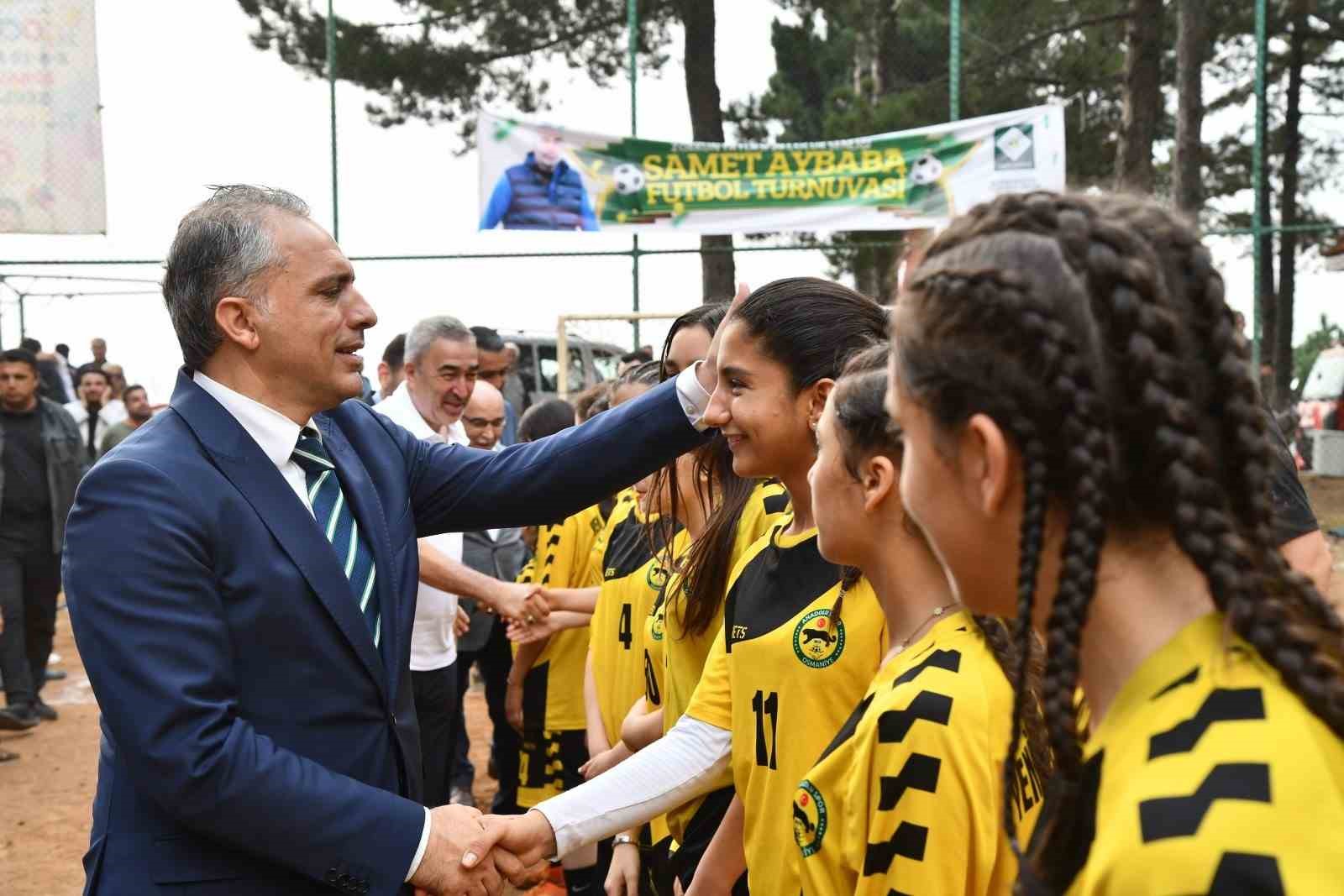 Zorkun Yaylası’nda Samet Aybaba futbol turnuvası başladı
