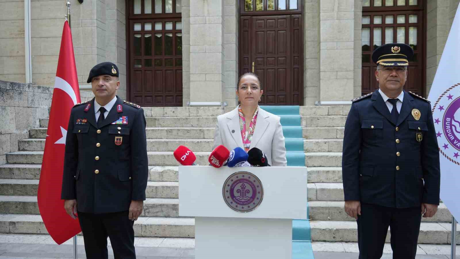 Burdur’da temmuz ayında asayiş suçları geçen yılın aynı dönemine oranla yüzde 6 azaldı