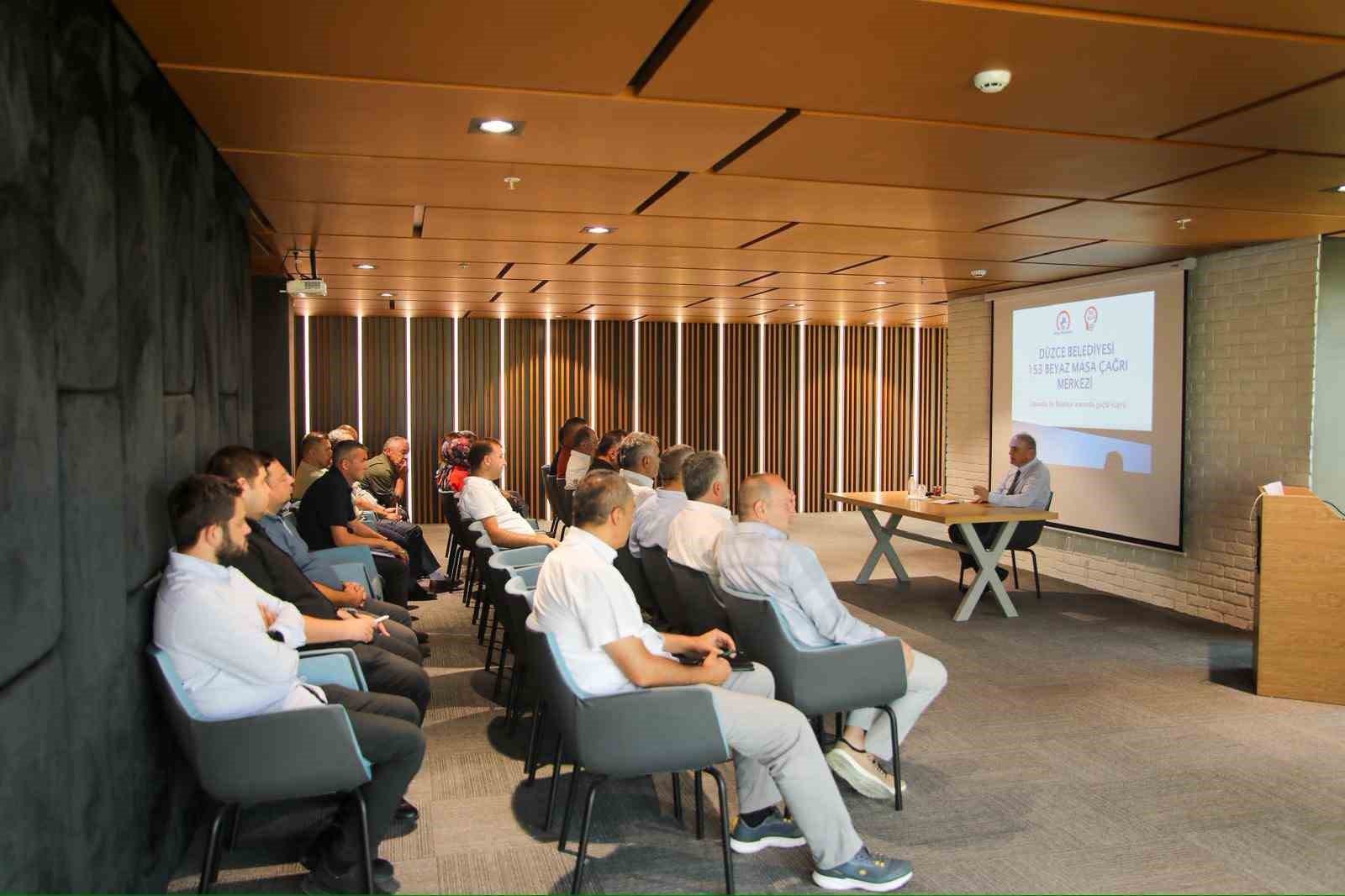 Başkan &Ouml;zl&uuml; "&Ouml;nceliğimiz vatandaşlarımızın memnuniyeti&rsquo;
