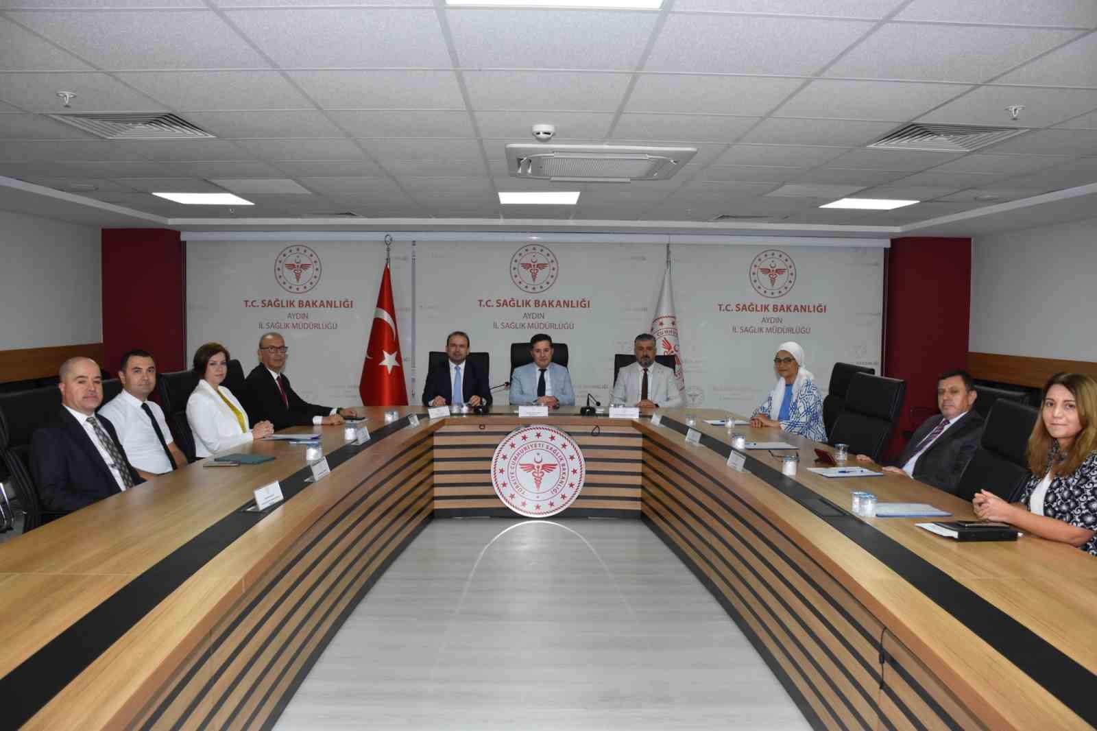 Aydın&rsquo;da Evde Sağlık Hizmetleri İl Değerlendirme Komisyonu toplandı

