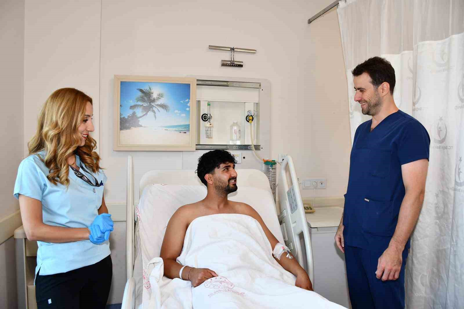 Trafik kazası hayatını kurtardı
