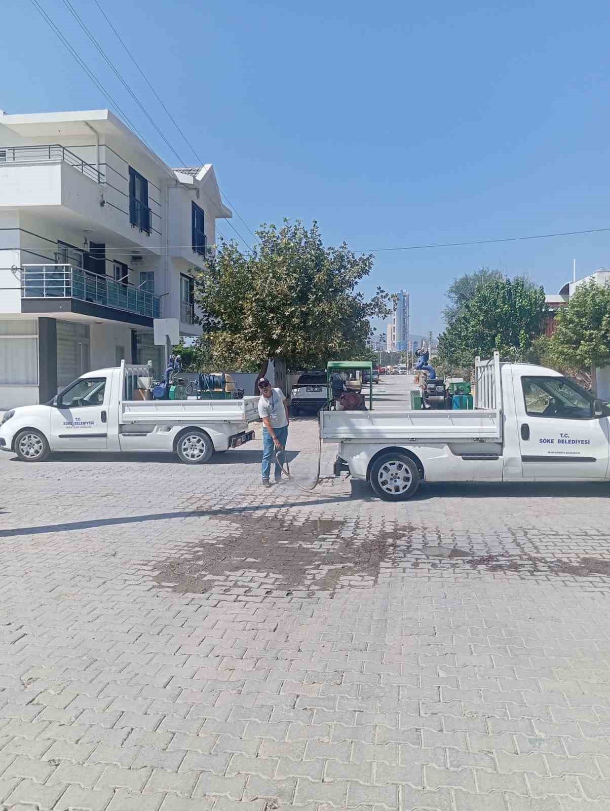 Söke Belediyesi’nden haşerelere karşı "Nokta Atışı" mücadele