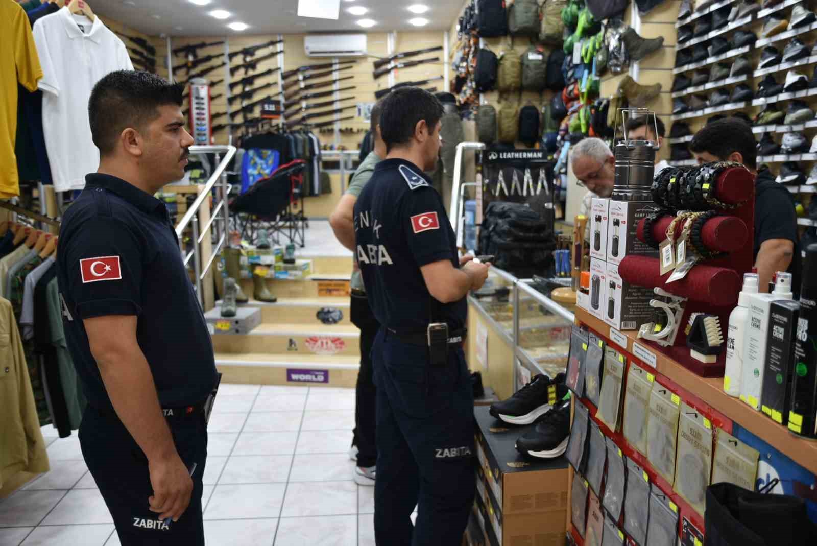 Pendik’te orman yangınlarına karşı patlayıcı ve yanıcı madde satışına yönelik sıkı denetim