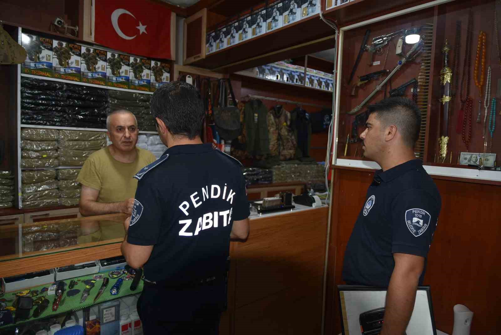 Pendik&rsquo;te orman yangınlarına karşı patlayıcı ve yanıcı madde satışına y&ouml;nelik sıkı denetim
