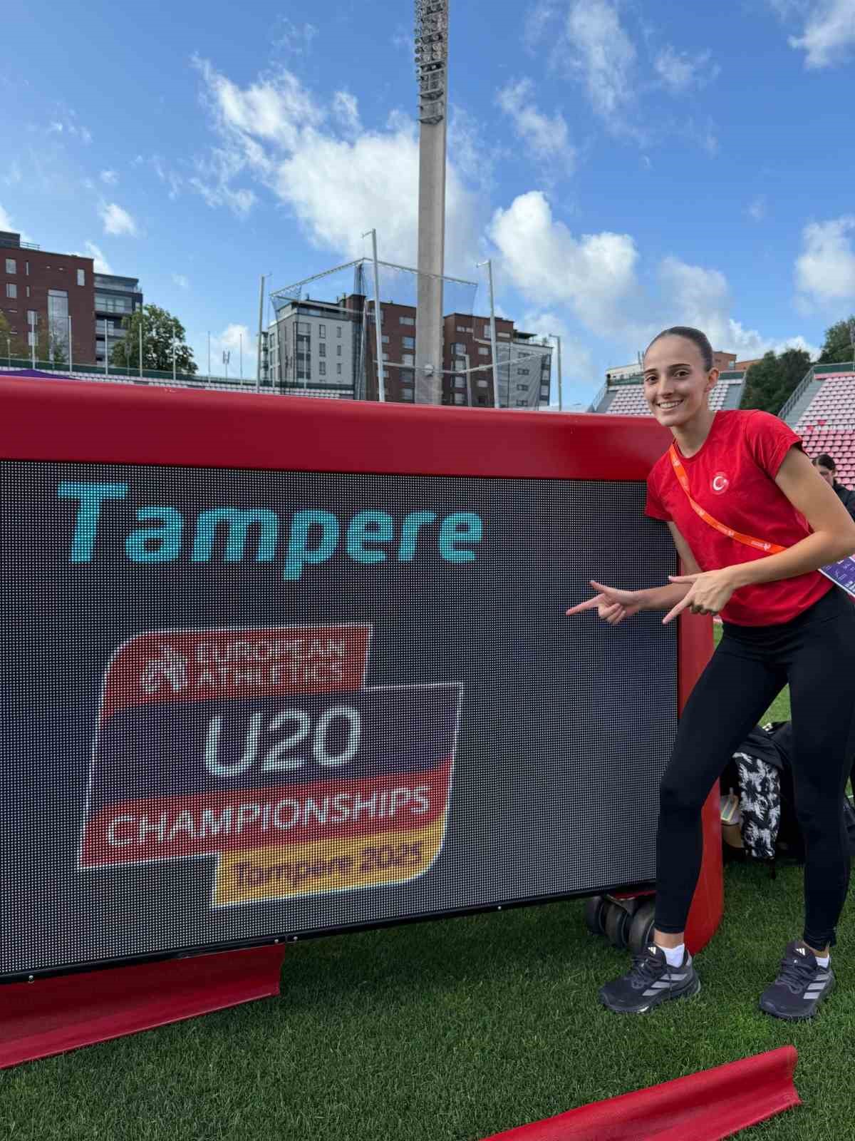 Milli sporcu Eda Nur Tulum, Avrupa Şampiyonası’nda Türkiye’yi temsil edecek