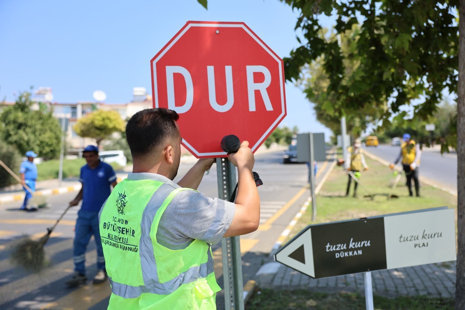 Aydın B&uuml;y&uuml;kşehir, Kuşadası&rsquo;nda &ccedil;alışmalarını s&uuml;r&uuml;d&uuml;r&uuml;yor
