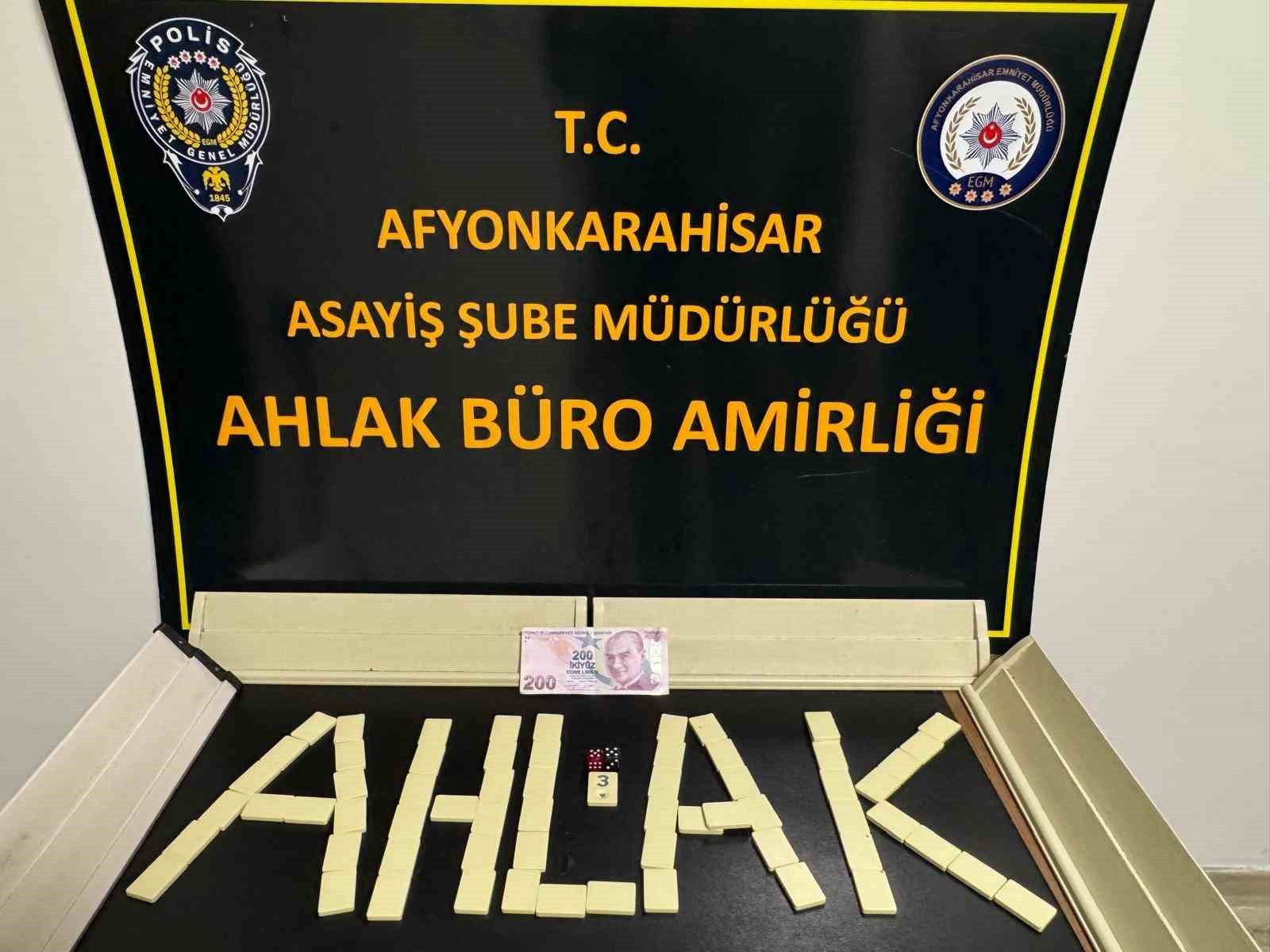 Afyonkarahisar’da polis suçlulara göz açtırmıyor